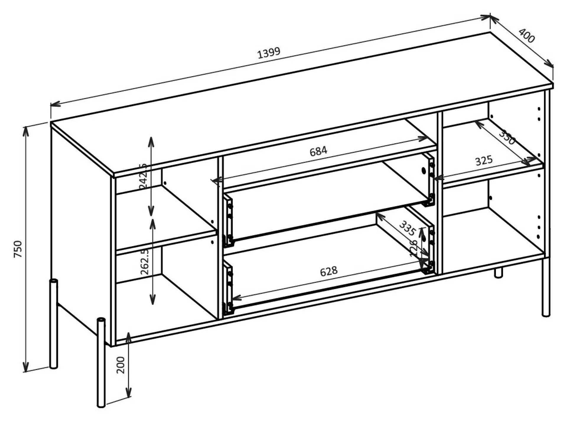 Stuemøbelsæt Levtenu 119 (Kashmir)