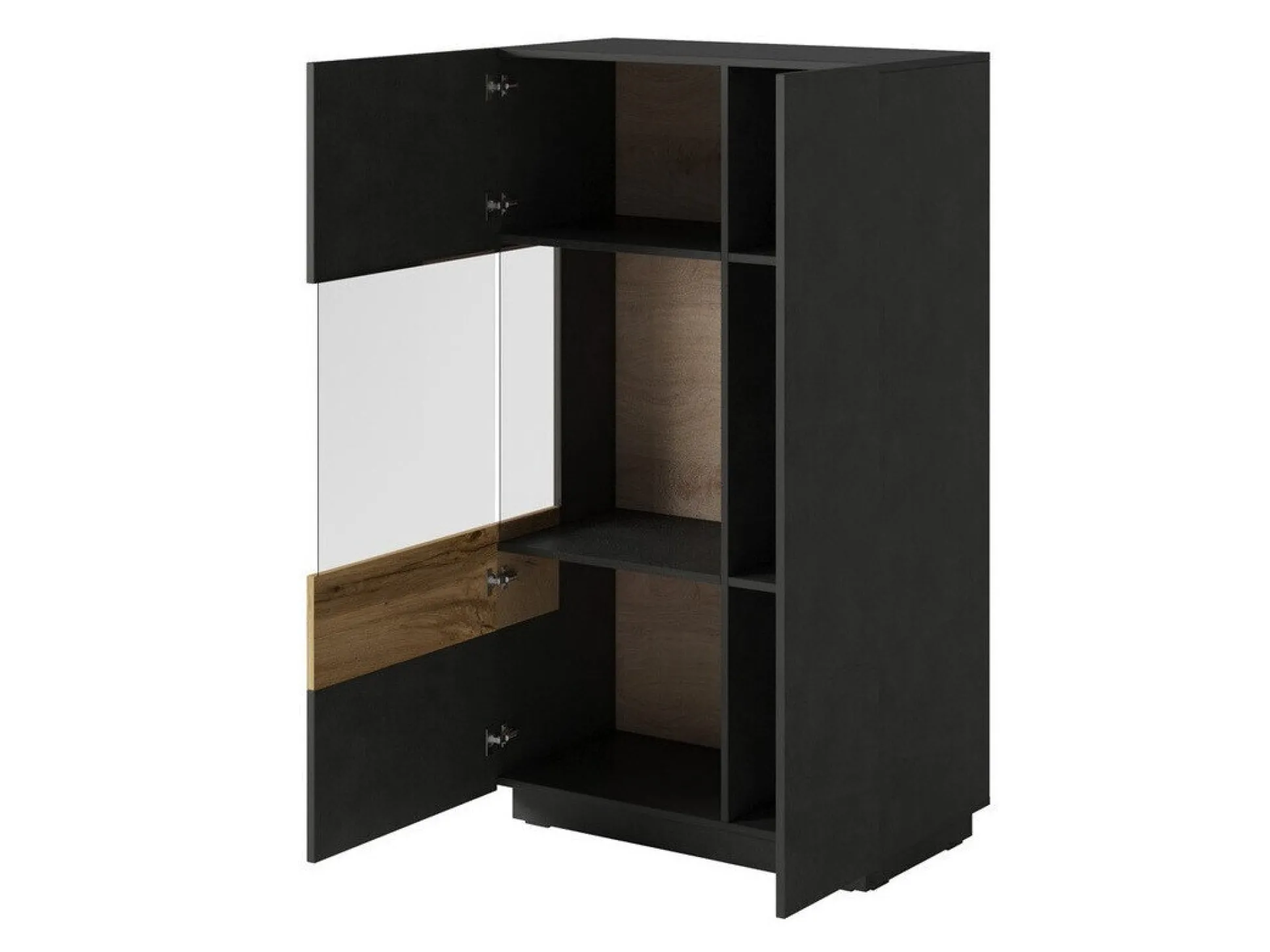 Stuemøbelsæt Livlore 109 (Matera grå + Wotan eg)