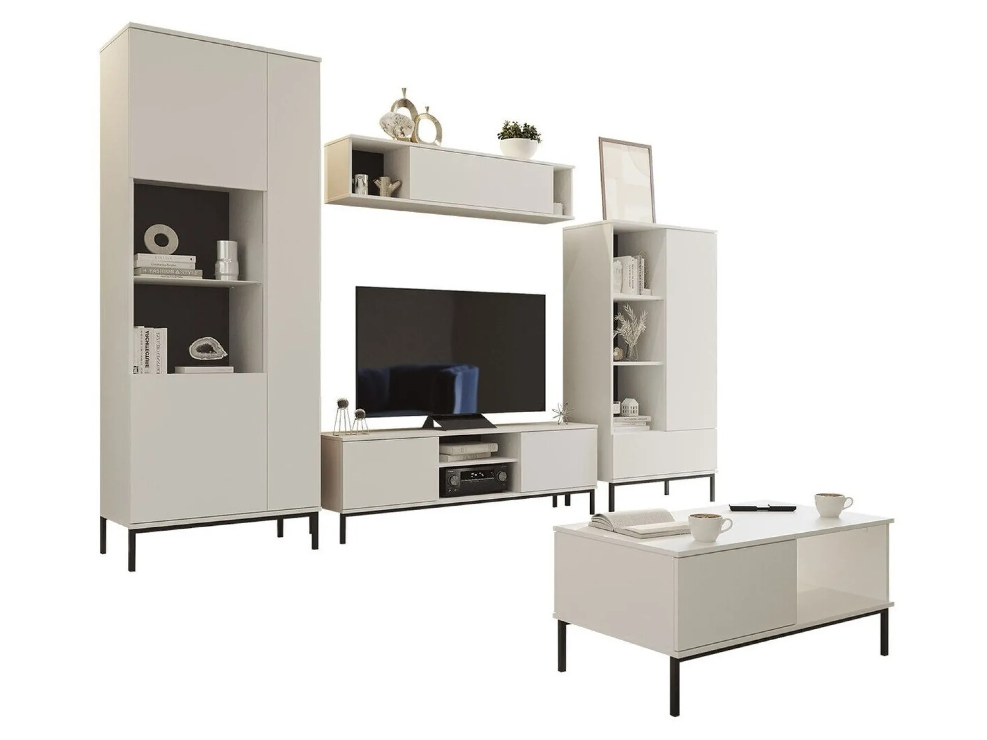 Stuemøbelsæt Lomsore 108 (Hvid)