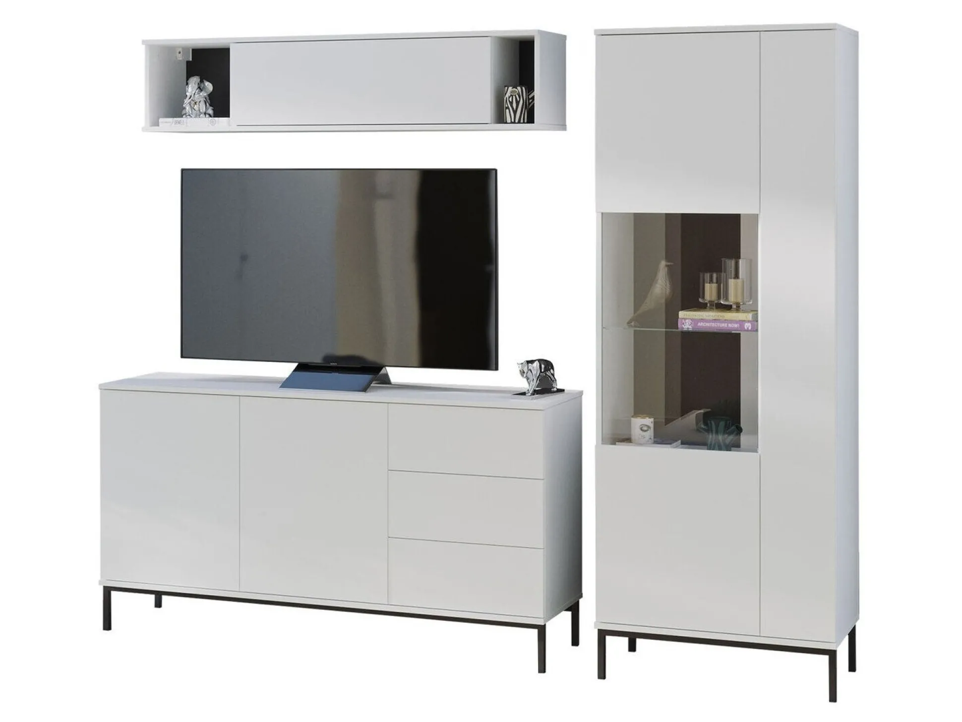 Stuemøbelsæt Lomsore 110 (Hvid)