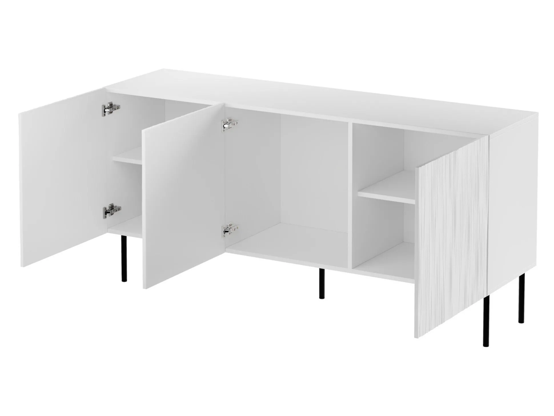 Stuemøbelsæt Lorelbo 104 (Sort + Gylden)