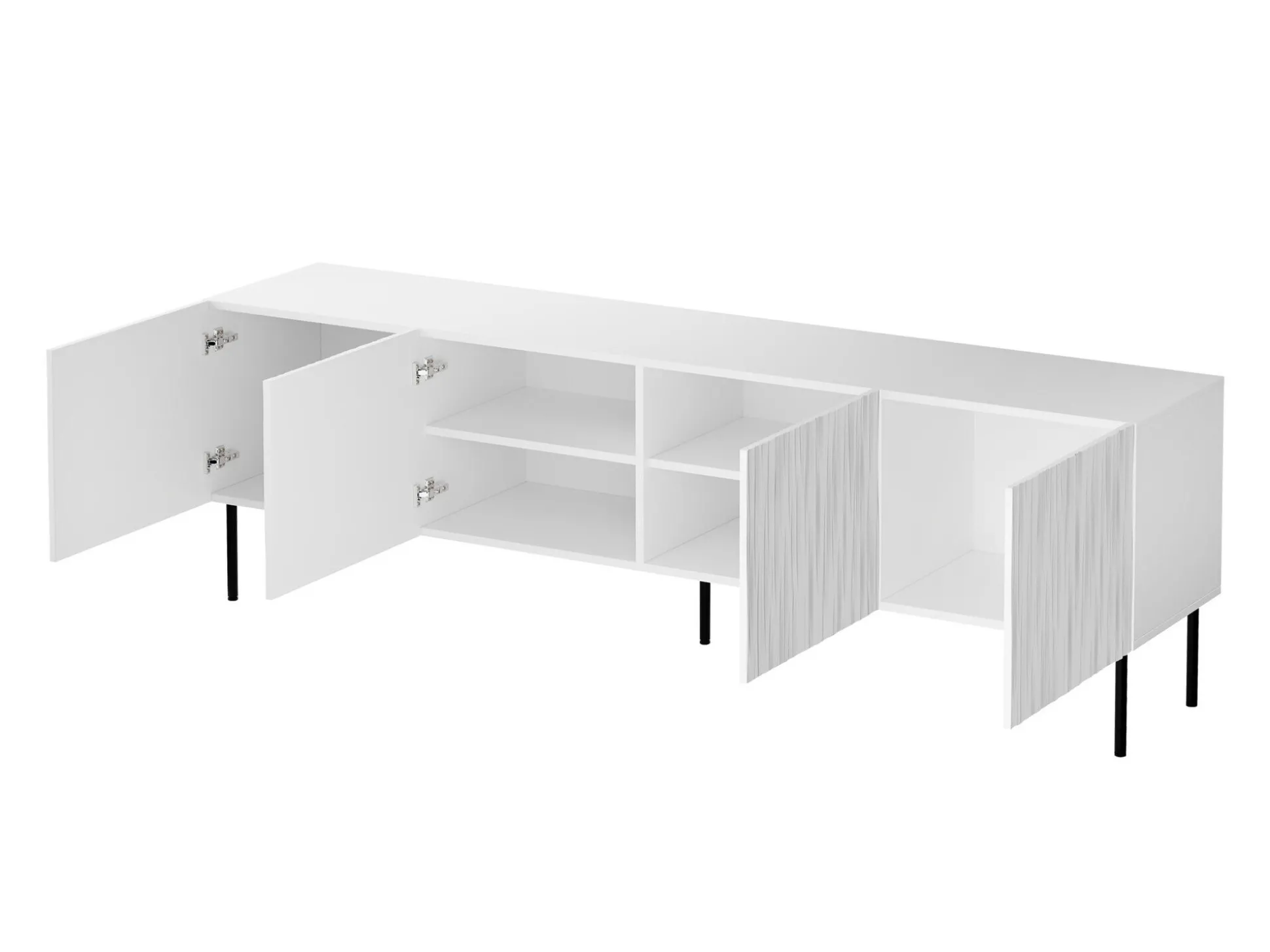 Stuemøbelsæt Lorelbo 104 (Sort + Gylden)