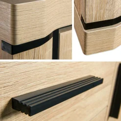 Stuemøbelsæt Lorelie 124 (Trøffel egetræ)