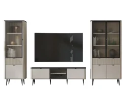 Stuemøbelsæt Lufela 121 (Kashmir + Grå marmor)