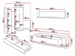 Stuemøbelsæt Lutiva 107