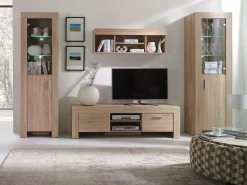 Stuemøbelsæt Melfeli 124 (Sonoma eg)