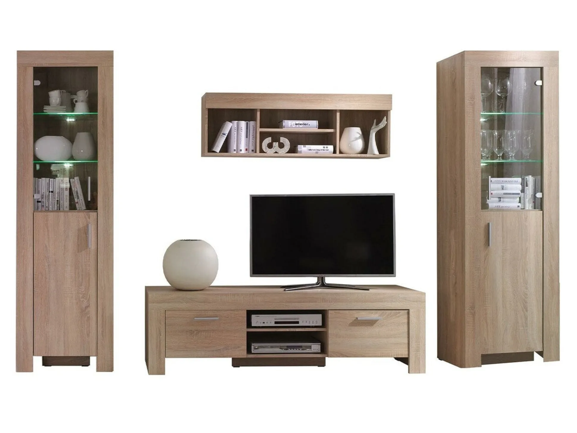 Stuemøbelsæt Melfeli 124 (Sonoma eg)