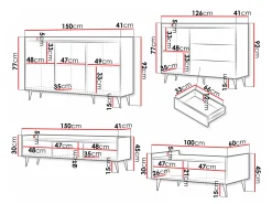 Stuemøbelsæt Mirfivu 109