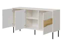 Stuemøbelsæt Monevare 105 (Sort + Wotan eg)