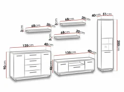 Stuemøbelsæt Morlira 113