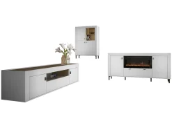 Stuemøbelsæt Mormavu 115 (Mat hvid)