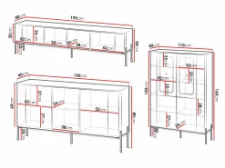 Stuemøbelsæt Nobilitas (Kashmir)