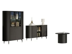 Stuemøbelsæt Novmono 109 (Sort)