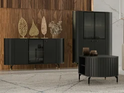 Stuemøbelsæt Novmono 111 (Sort)