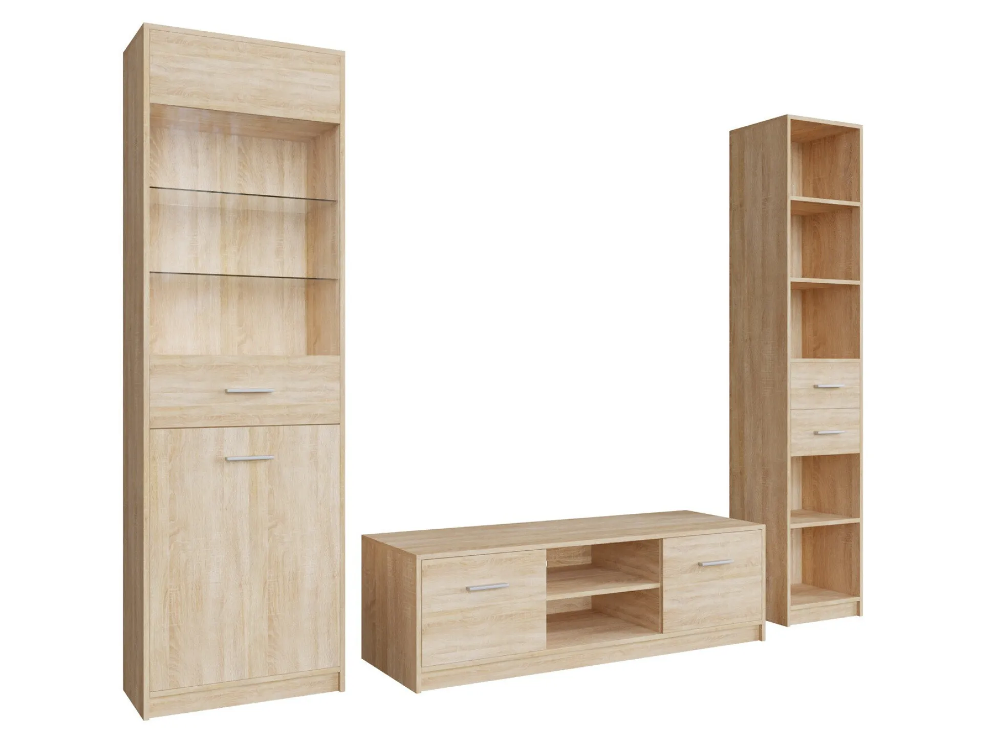 Stuemøbelsæt Novsore 163 (Sonoma eg)