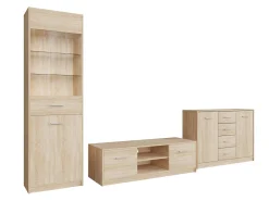 Stuemøbelsæt Novsore 162 (Sonoma eg)