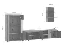 Stuemøbelsæt Ontario 226
