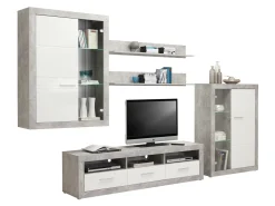 Stuemøbelsæt Romfera 116 (Grå + Hvid)