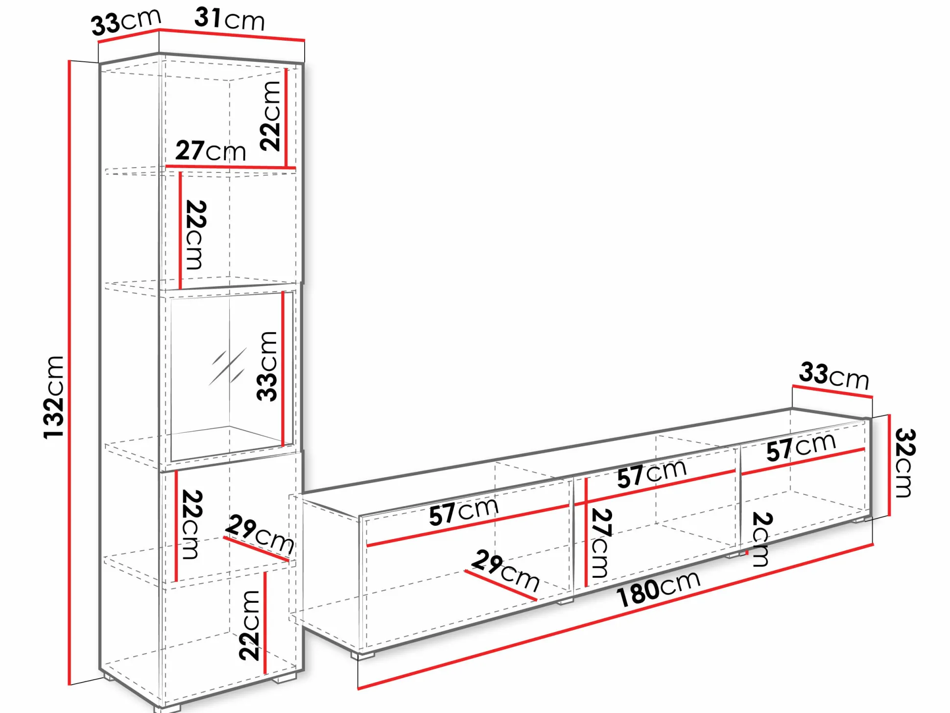 Stuemøbelsæt Sarasota 192 (Grafit)