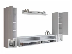 Stuemøbelsæt Sarasota 176 (Hvid + Glansfuld hvid)