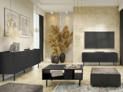 Stuemøbelsæt Sillen (Sort)