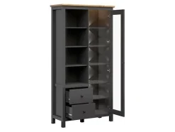 Stuemøbelsæt Sordoro 125 (Grafit + Artisan eg)