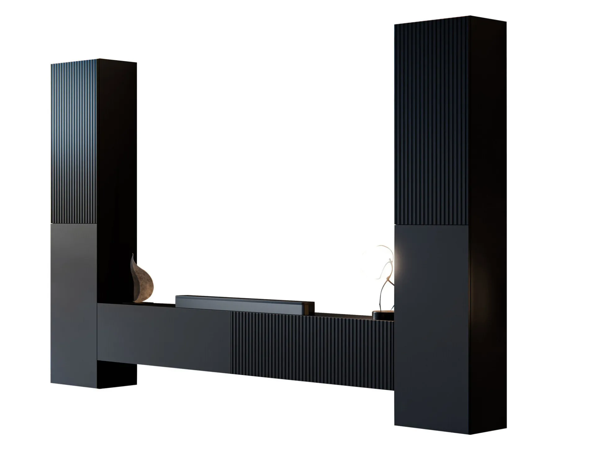 Stuemøbelsæt Species II (Sort)