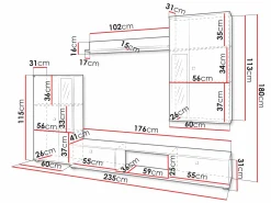Stuemøbelsæt Studio