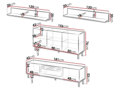Stuemøbelsæt Studium