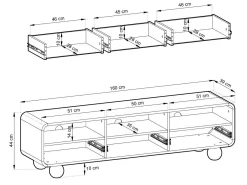 Stuemøbelsæt Vendori 105