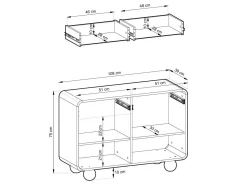 Stuemøbelsæt Vendori 105