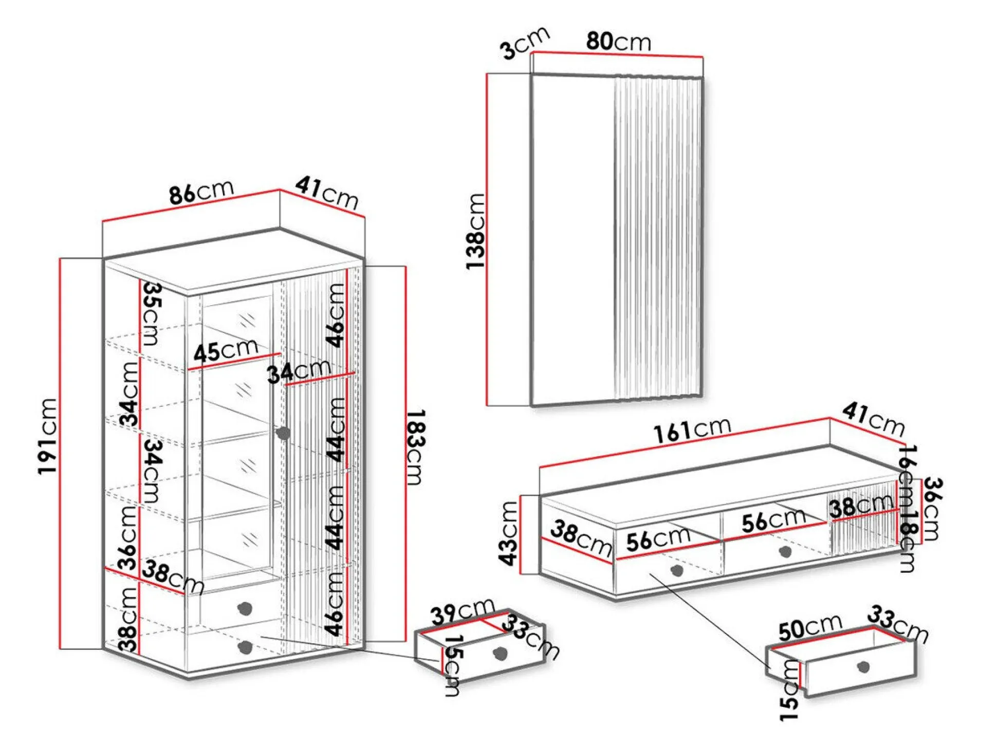 Stuemøbelsæt Venmava 111