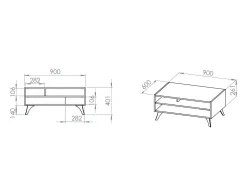 Stuemøbelsæt Verenoa 110