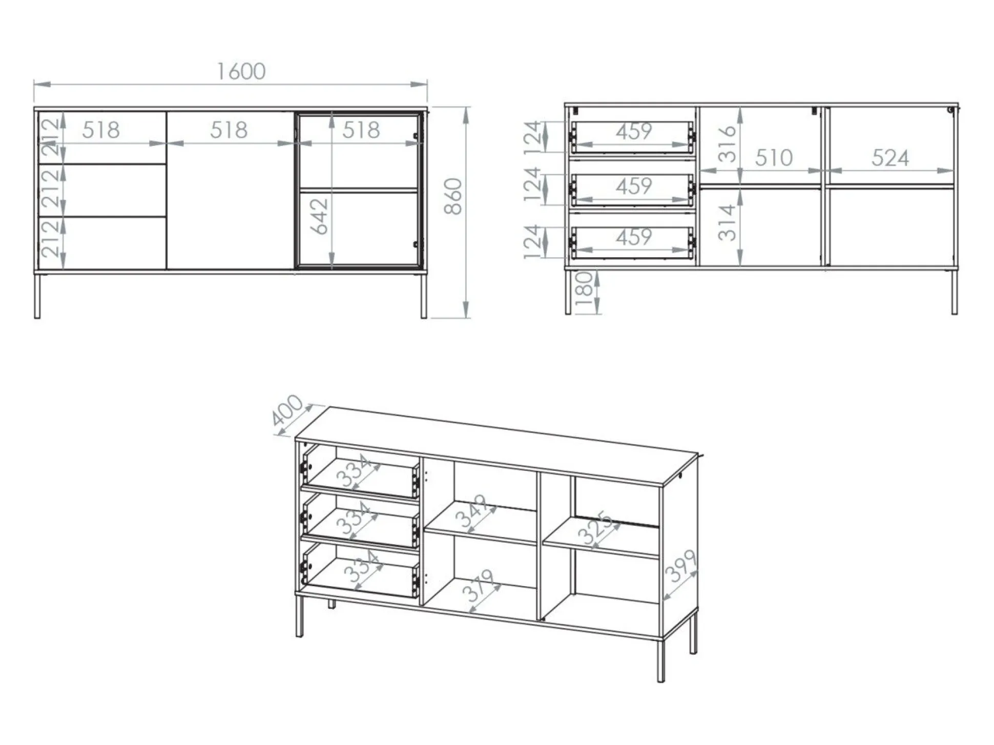 Stuemøbelsæt Virsalo 106