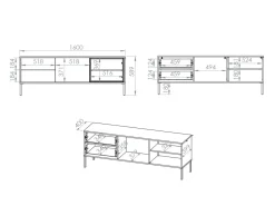 Stuemøbelsæt Virsalo 105 (Kashmir)