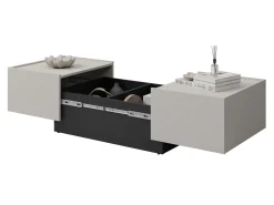 Transformer sofabord Austin 380 (Kashmir + Sort)