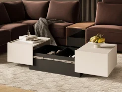 Transformer sofabord Austin 380 (Kashmir + Sort)