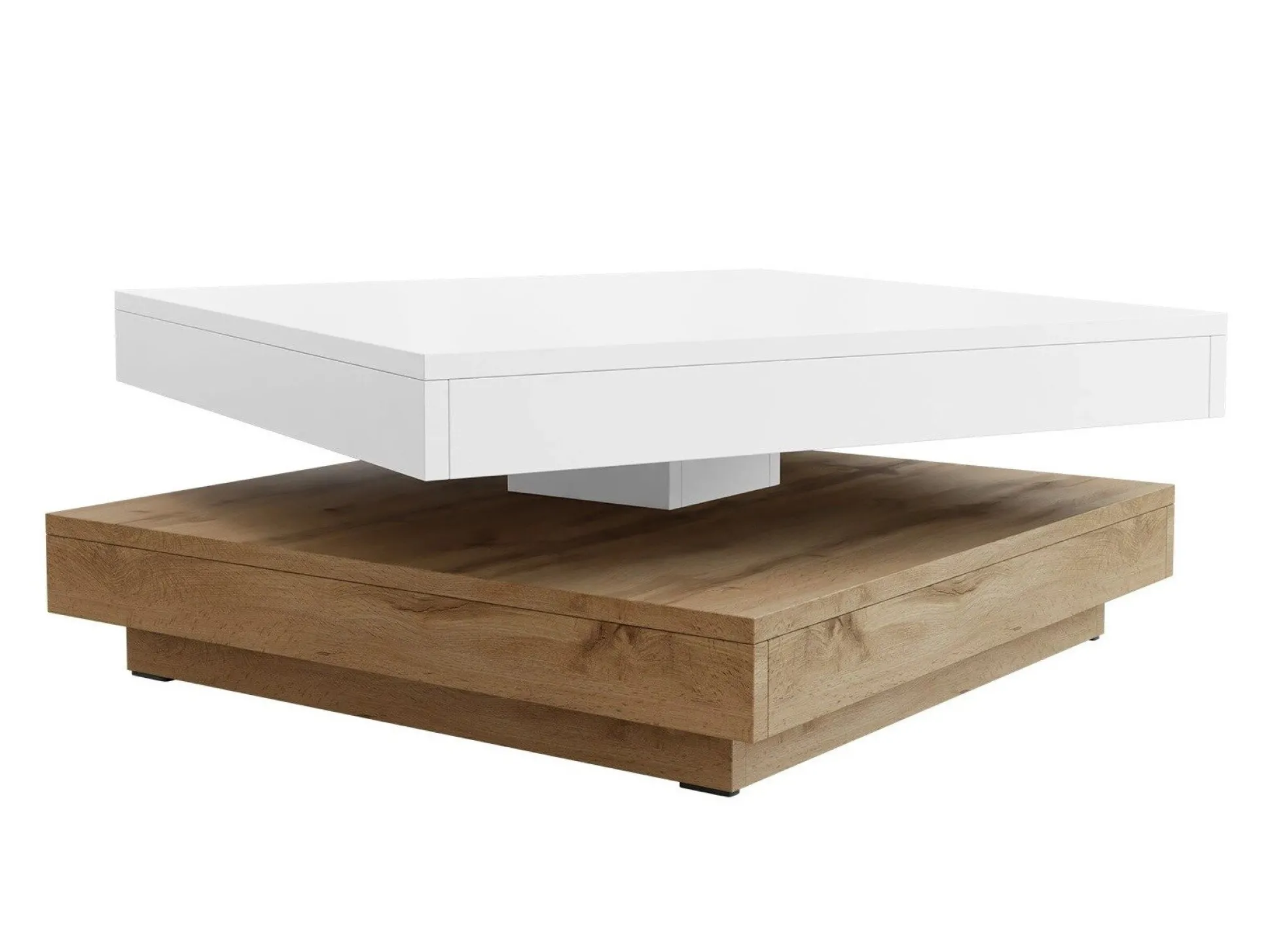 Transformer sofabord Comfivo Pisces (Wotan eg + Hvid)