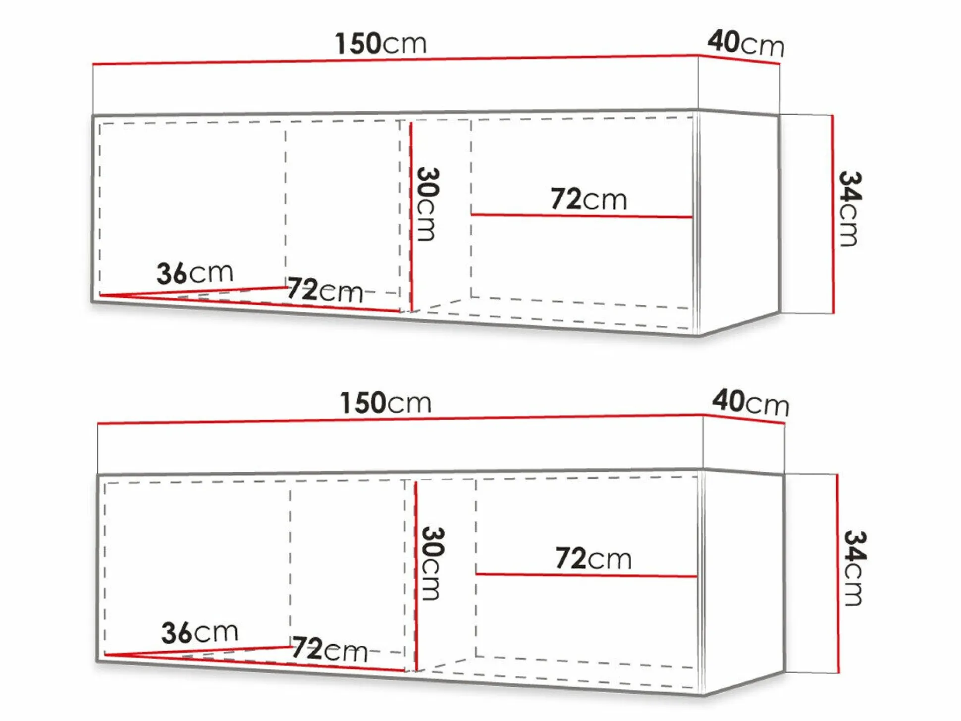 TV-bord Anulio II (Sort)