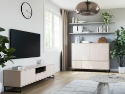 TV-bord Calcalo 105 (Beige)