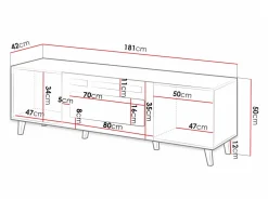 TV-bord Comes II (Wotan eg)