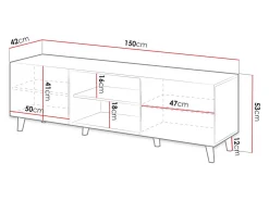 TV-bord Comes (Wotan eg)