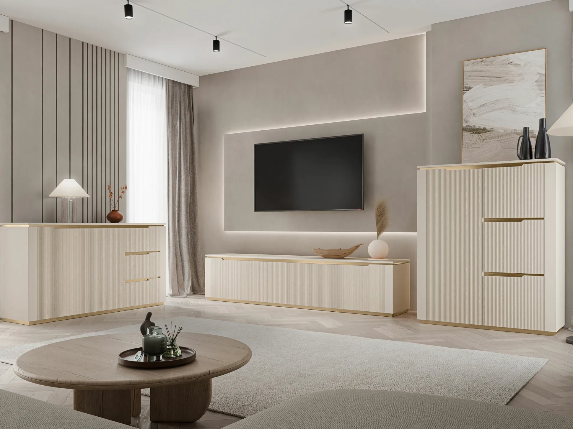 TV-bord Comfivo Ovitas