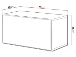 TV-bord Corbele 102 (Hvid)