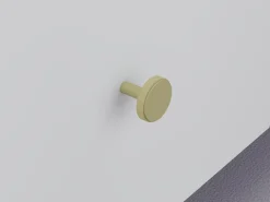 TV-bord Etliva 105 (Hvid + Gylden)