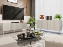 TV-bord Evavese 102 (Beige)