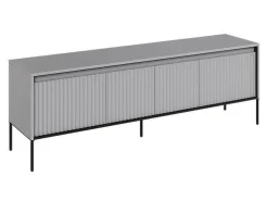 TV-bord Fernolu 104 (Grå + Sort)