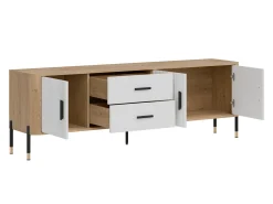 TV-bord Flosora 105 (Hvid)