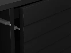 TV-bord Flosoru 108 (Valnød + Sort)