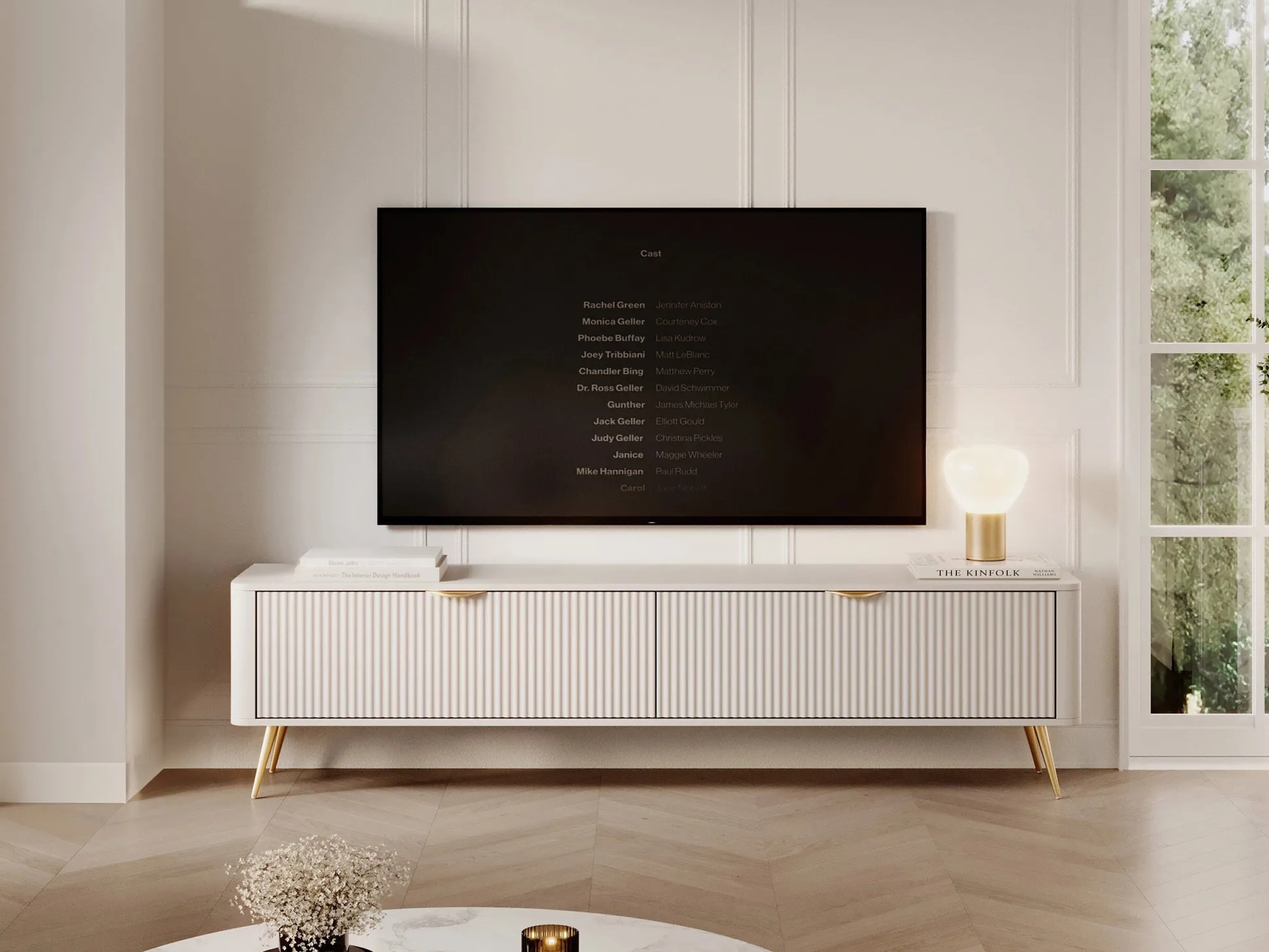 TV-bord Lectum I (Beige)